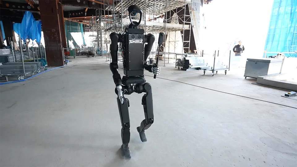 Shimizu AI-Humanoid (Baustellen-Inspektion)